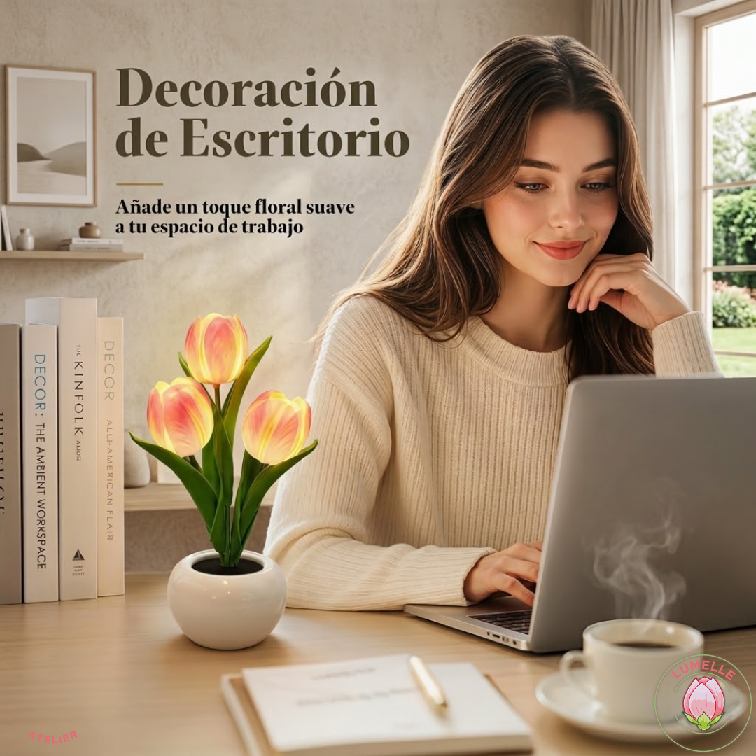 Lámpara Tulipán LED