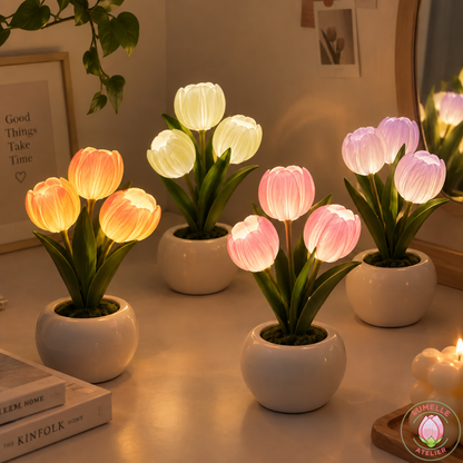 Lámpara Tulipán LED